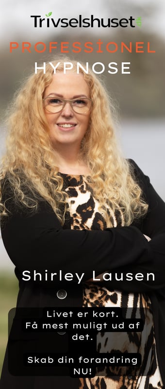 Shirley Lausen hypnotisør tilbyder hypnose til vægttab